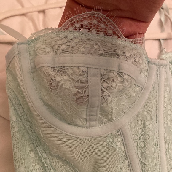 Urban outfitters modern love corset light blue! - Picture 3 of 3